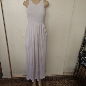 Forever New White Sleeveless Maxi Dress